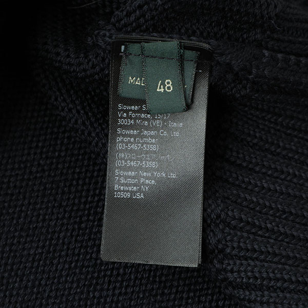 ZANONE ザノーネ 5ゲージ ミドルゲージ モックネック ニット ウール